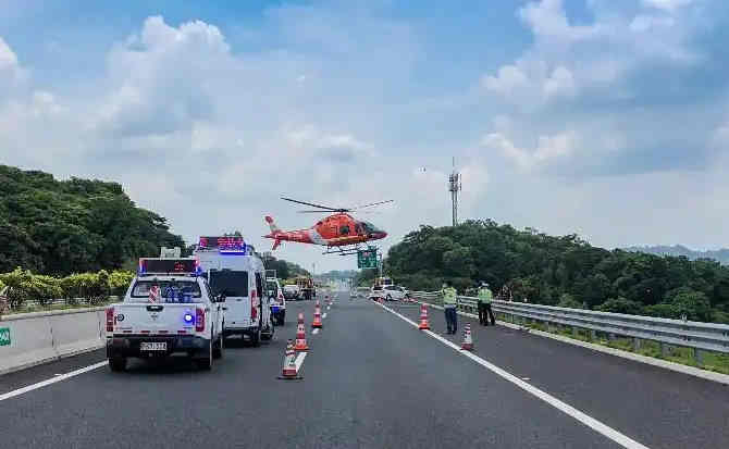 井冈山高速公路汽车救援案例